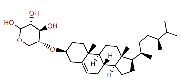 (24S)-24-Methylcholest-5-en-3b-ol 3-O-b-D-xylopyranoside